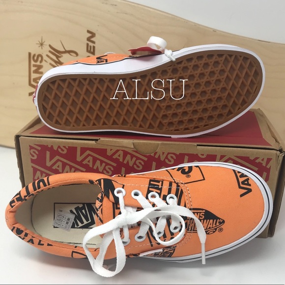 VANS Authentic OTW Repeat Orange🍊Black W AUTHENTI - Picture 4 of 8